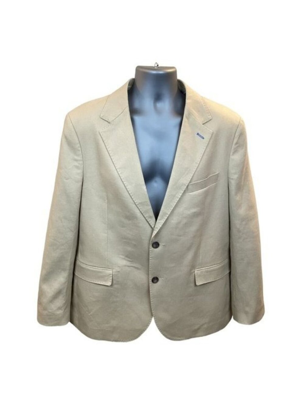 Tailorbyrd Men’s Linen Tan Blazer Size 44R